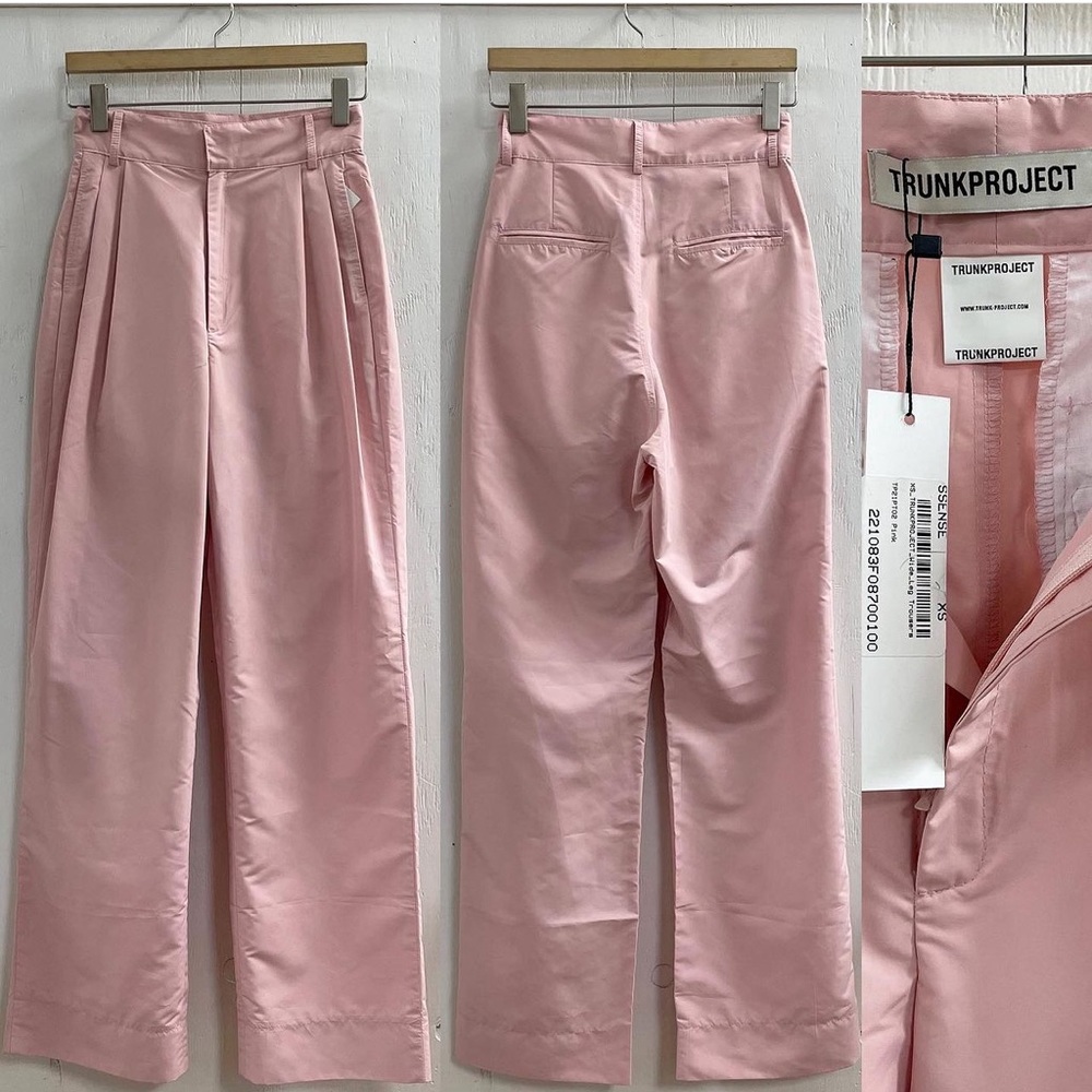 Trunk Project pale pink trousers